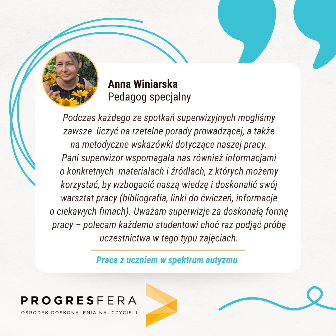 Opinia absolwentki lub absolwenta