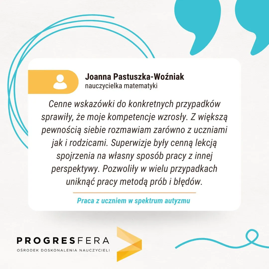 Opinia absolwentki lub absolwenta